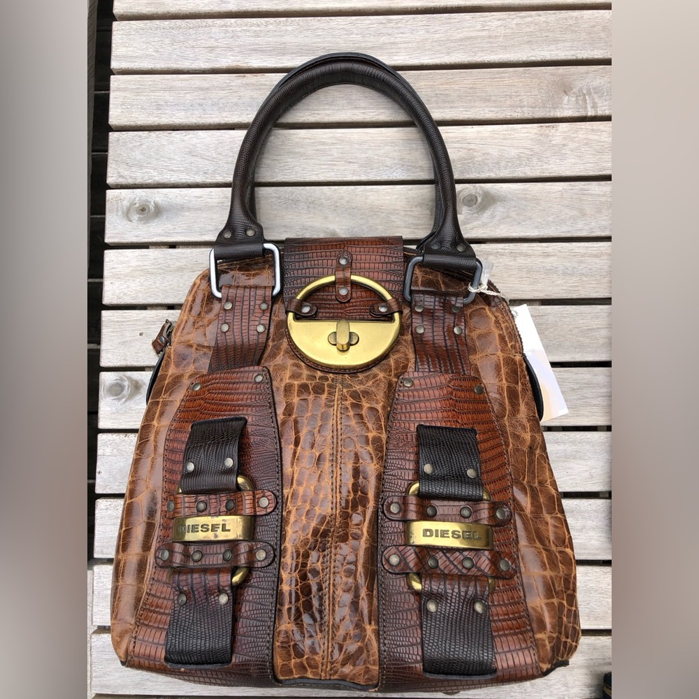Vinted Diesel leather bag - Picture 1 of 11